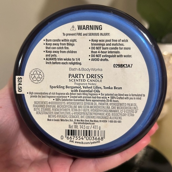 RARE Bath and Body Works NYE Collection of 4 Separate 3-Wick Candles, NWT - Picture 13 of 13